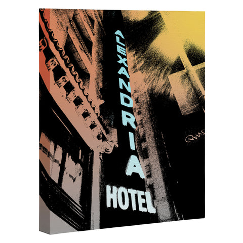 Amy Smith Alexandria Hotel Art Canvas
