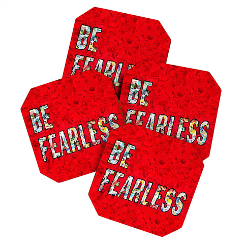 Amy Smith Be Fearless Coaster Set