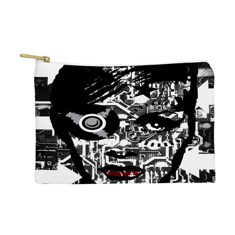 Amy Smith Black and White Pouch