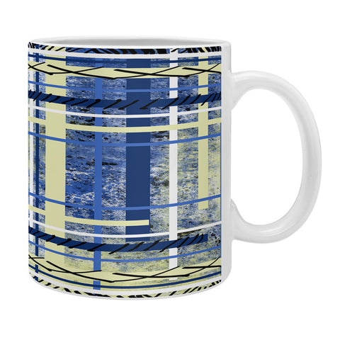 Amy Smith blue and yellow obsession Coffee Mug