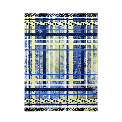 Amy Smith blue and yellow obsession Poster