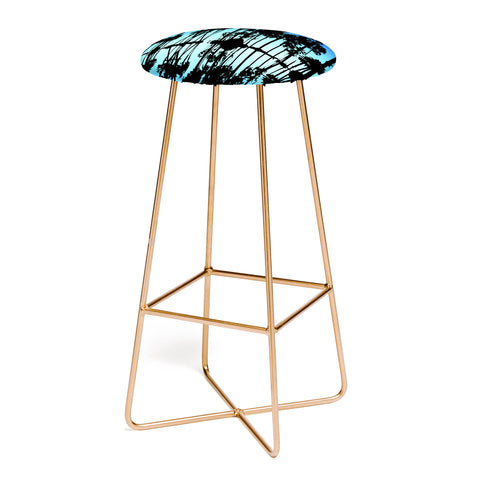 Amy Smith Blue Palms Bar Stool