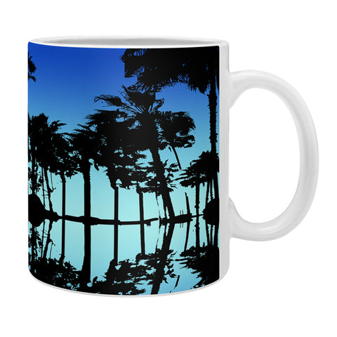 Amy Smith Blue Palms Coffee Mug