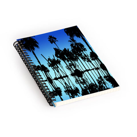 Amy Smith Blue Palms Spiral Notebook