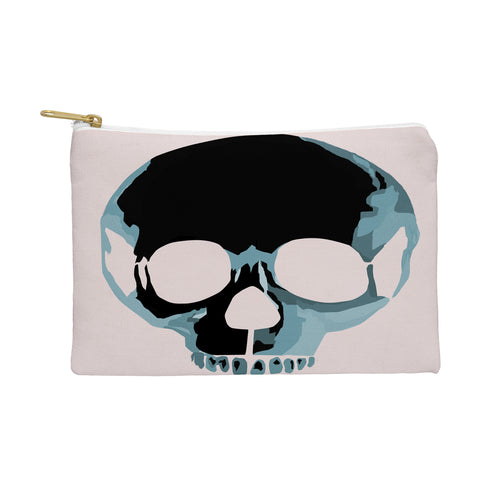 Amy Smith Blue Skull 1 Pouch