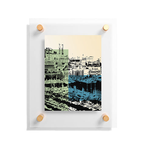 Amy Smith Boat Area Floating Acrylic Print