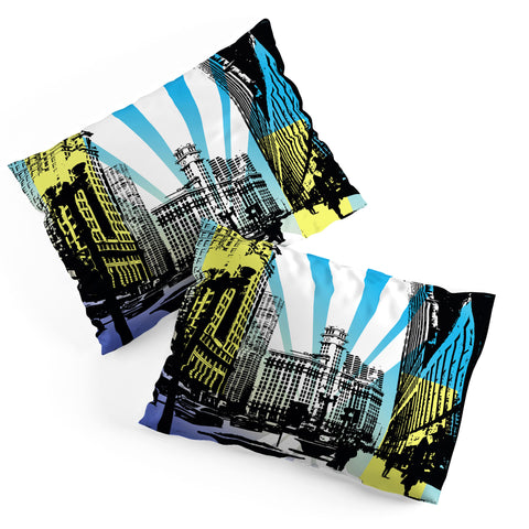 Amy Smith Chicago lights Pillow Shams