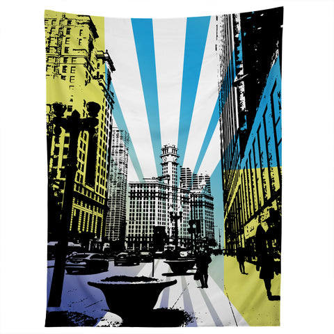Amy Smith Chicago lights Tapestry