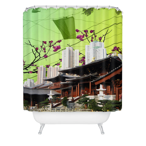 Amy Smith China Two Shower Curtain