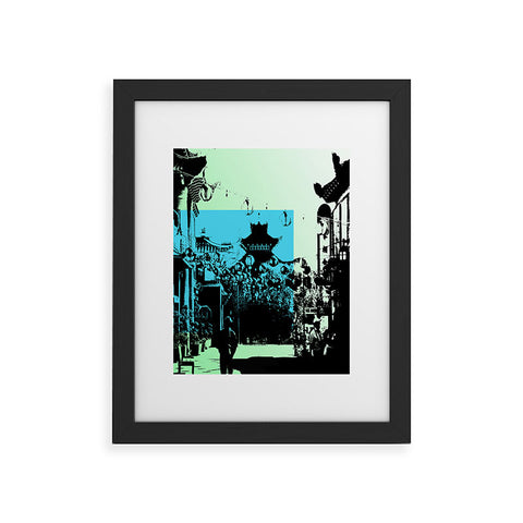 Amy Smith Chinatown Framed Art Print