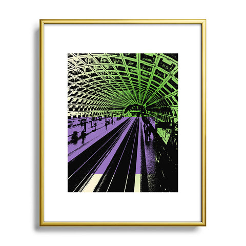 Amy Smith DC Metro Metal Framed Art Print