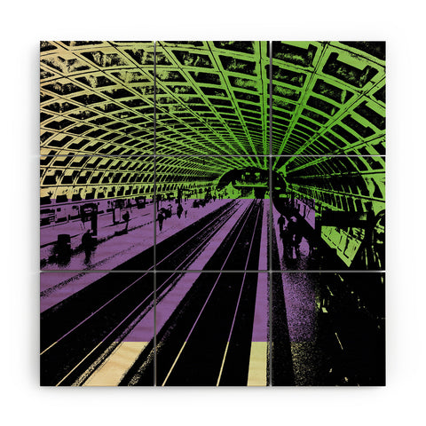 Amy Smith DC Metro Wood Wall Mural