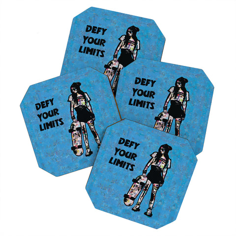 Amy Smith Defy your limits Coaster Set