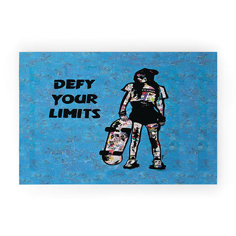 Amy Smith Defy your limits Welcome Mat