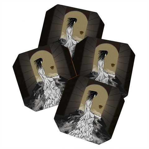 Amy Smith Dress In Tunnel Coaster Set