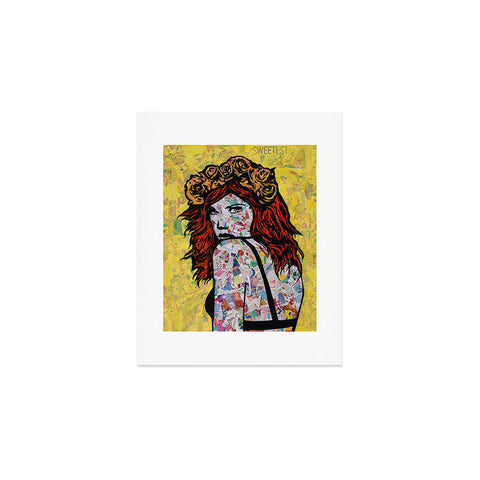 Amy Smith Em on Fire Art Print