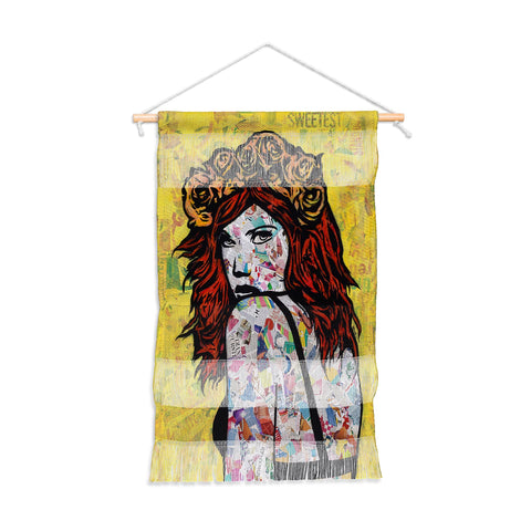 Amy Smith Em on Fire Wall Hanging Portrait