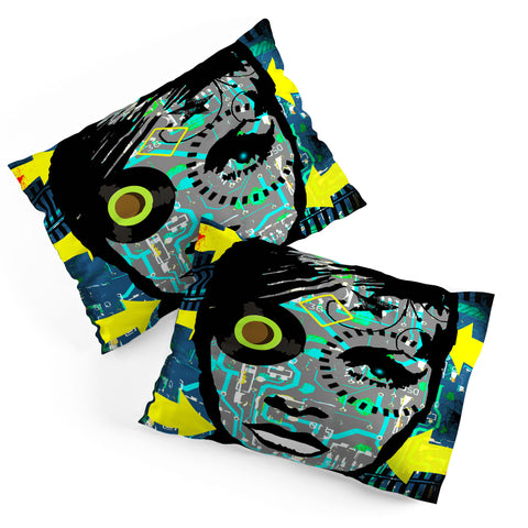 Amy Smith Feeling Blue Pillow Shams