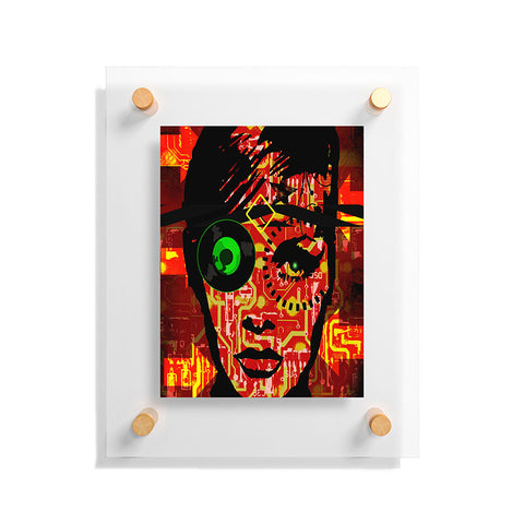 Amy Smith Fire Floating Acrylic Print