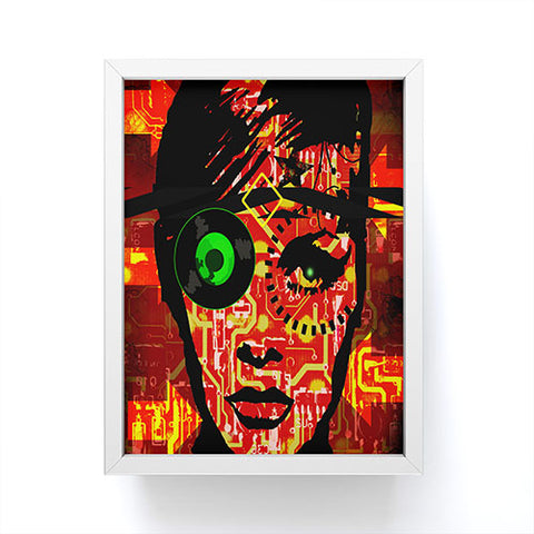 Amy Smith Fire Framed Mini Art Print