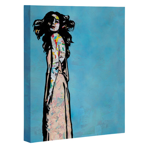 Amy Smith Go with the Flow Art Canvas