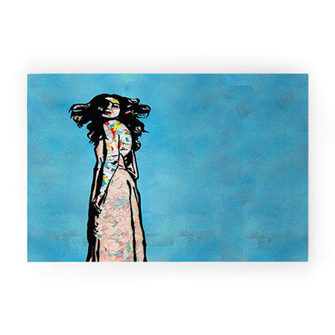 Amy Smith Go with the Flow Welcome Mat