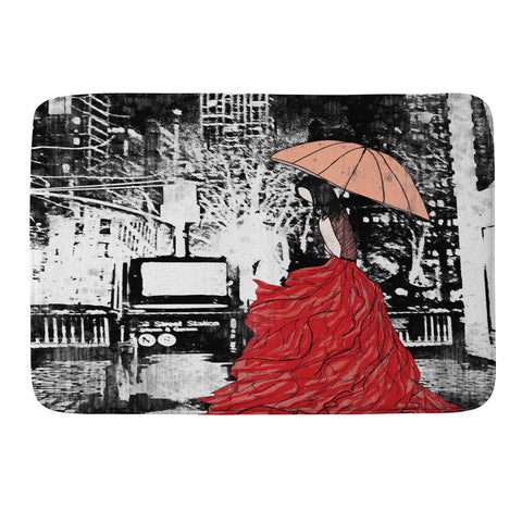 Amy Smith Going Home Memory Foam Bath Mat