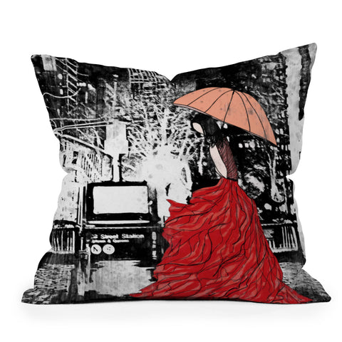Amy Smith Going Home Throw Pillow