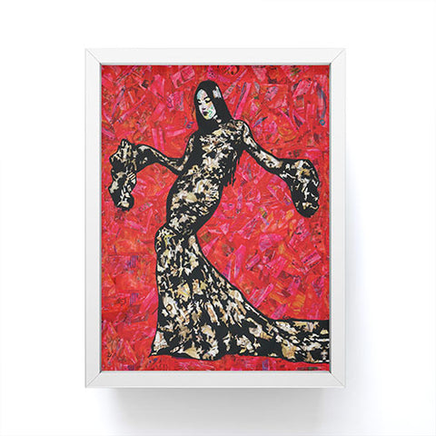 Amy Smith Gold and Lace Framed Mini Art Print