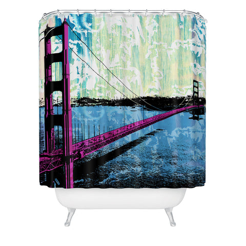 Amy Smith Golden Gate Shower Curtain