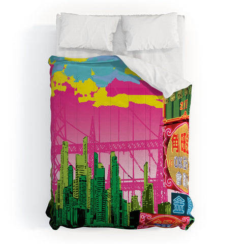 Amy Smith Hong Kong Trial Comforter