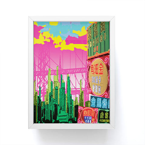 Amy Smith Hong Kong Trial Framed Mini Art Print