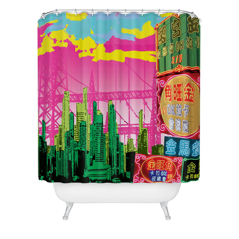 Amy Smith Hong Kong Trial Shower Curtain