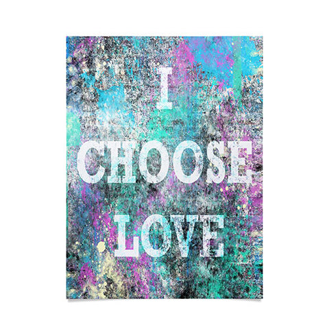 Amy Smith I Choose Love Poster