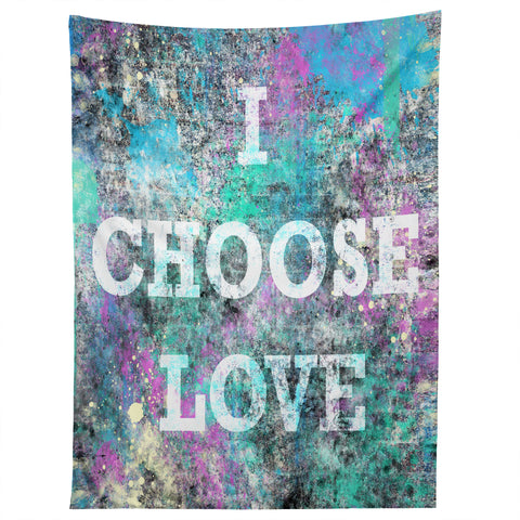 Amy Smith I Choose Love Tapestry