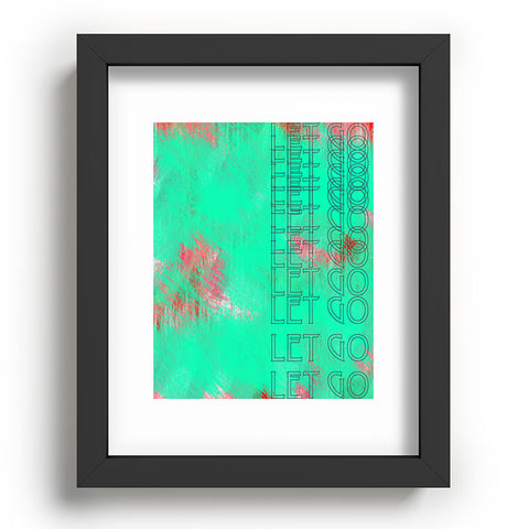 Amy Smith Let Go Recessed Framing Rectangle