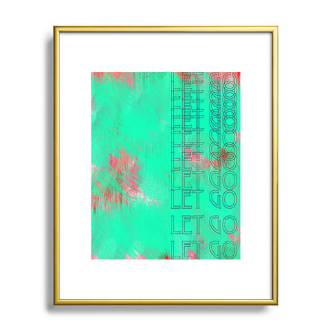 Amy Smith Let Go Metal Framed Art Print