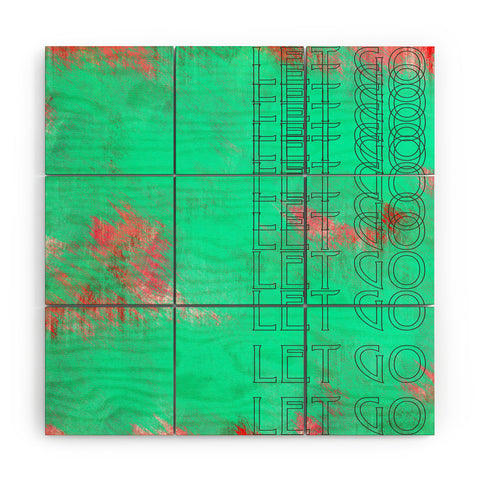 Amy Smith Let Go Wood Wall Mural