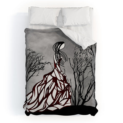 Amy Smith Lost In The Woods Duvet Cover