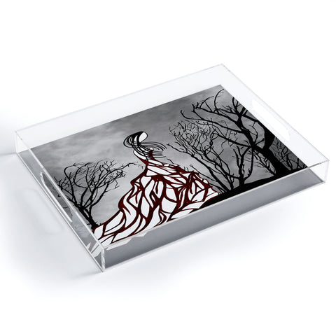 Amy Smith Lost In The Woods Acrylic Tray