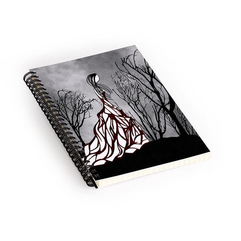 Amy Smith Lost In The Woods Spiral Notebook