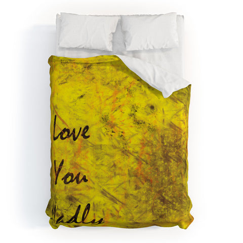Amy Smith Love You Madly Duvet Cover