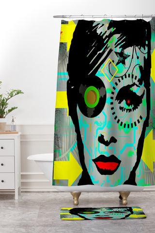 Amy Smith Lovely Shower Curtain And Mat