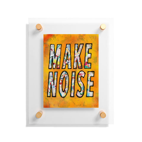 Amy Smith Make Noise Floating Acrylic Print