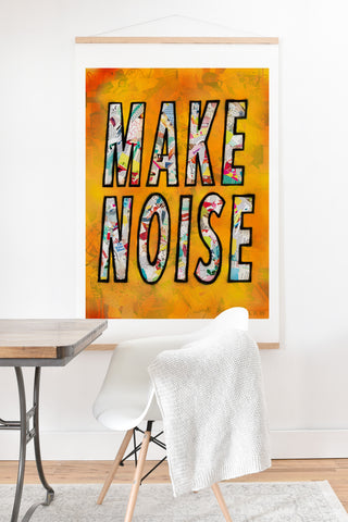 Amy Smith Make Noise Art Print And Hanger