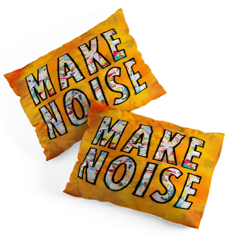 Amy Smith Make Noise Pillow Shams