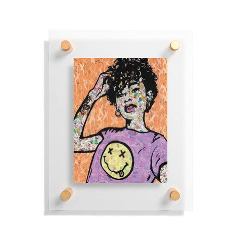 Amy Smith Nevermind Floating Acrylic Print