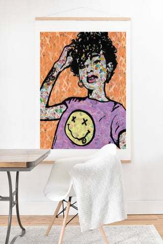 Amy Smith Nevermind Art Print And Hanger