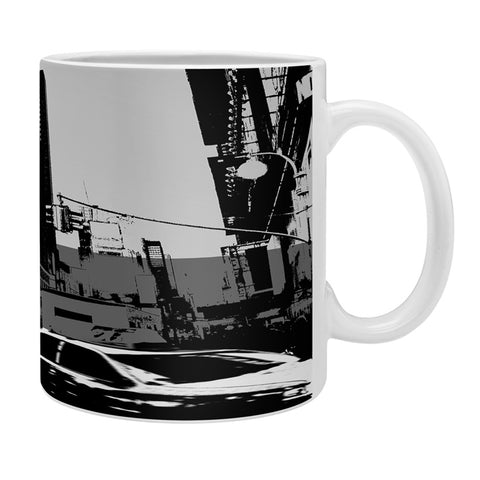 Amy Smith NY Street Grayscale Coffee Mug