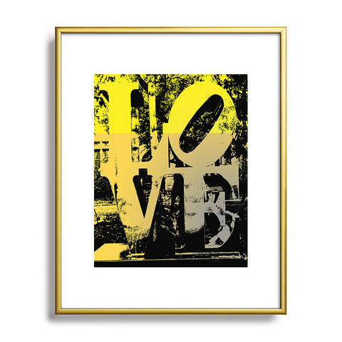 Amy Smith Philadelphia Love Metal Framed Art Print